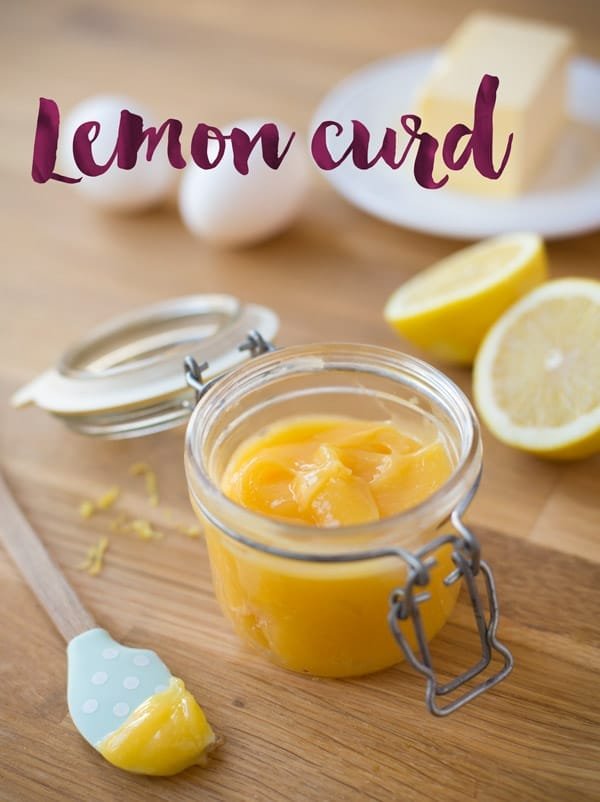 Zutaten für das Lemon Curd Rezept