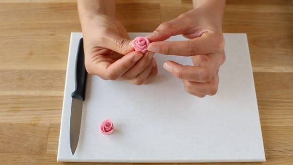 Minh Cakes Mini Rose Tutorial