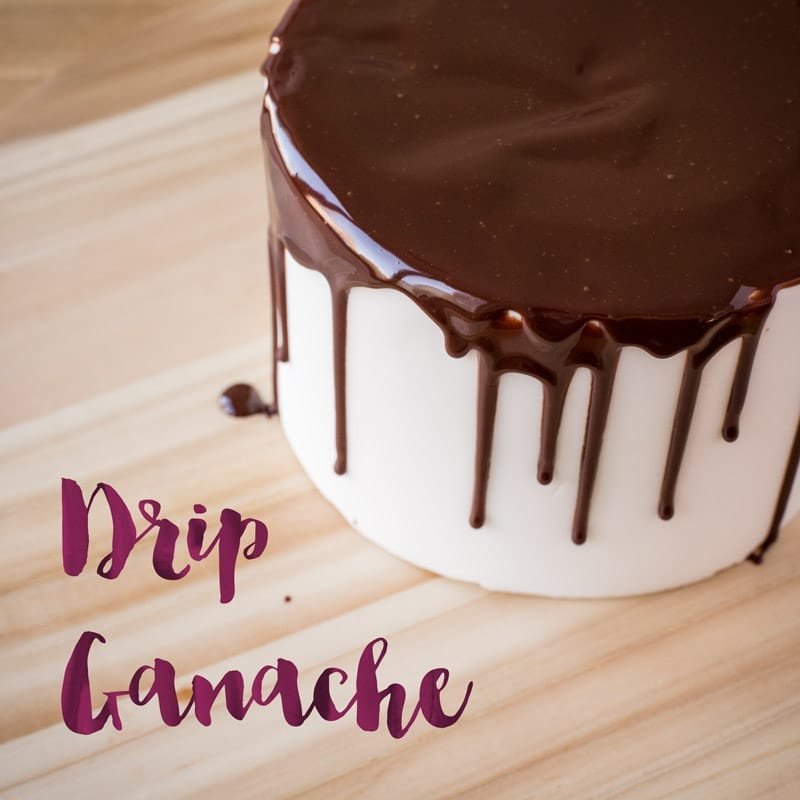 Minh Cakes Drip Ganache recipe title image