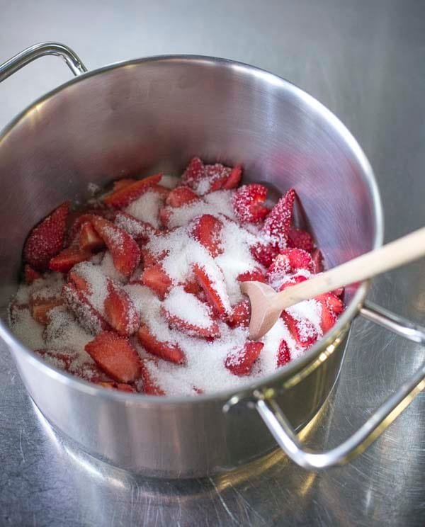 Berry Chantilly Cake: Fluffy Cake filled w/ Juicy Berry Compote